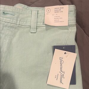 Universal Thread Light Green High-Rise Sailor Pants
